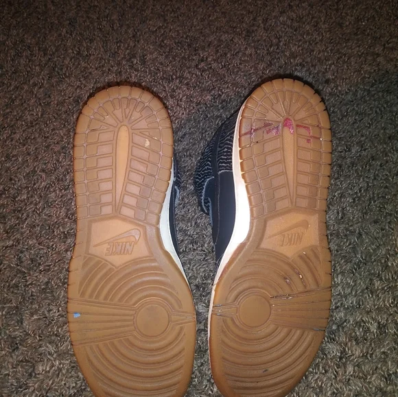 Nike Dunk Hi  Print Anthracite Tiger 543242-004- size 7.5 female - Picture 8 of 11